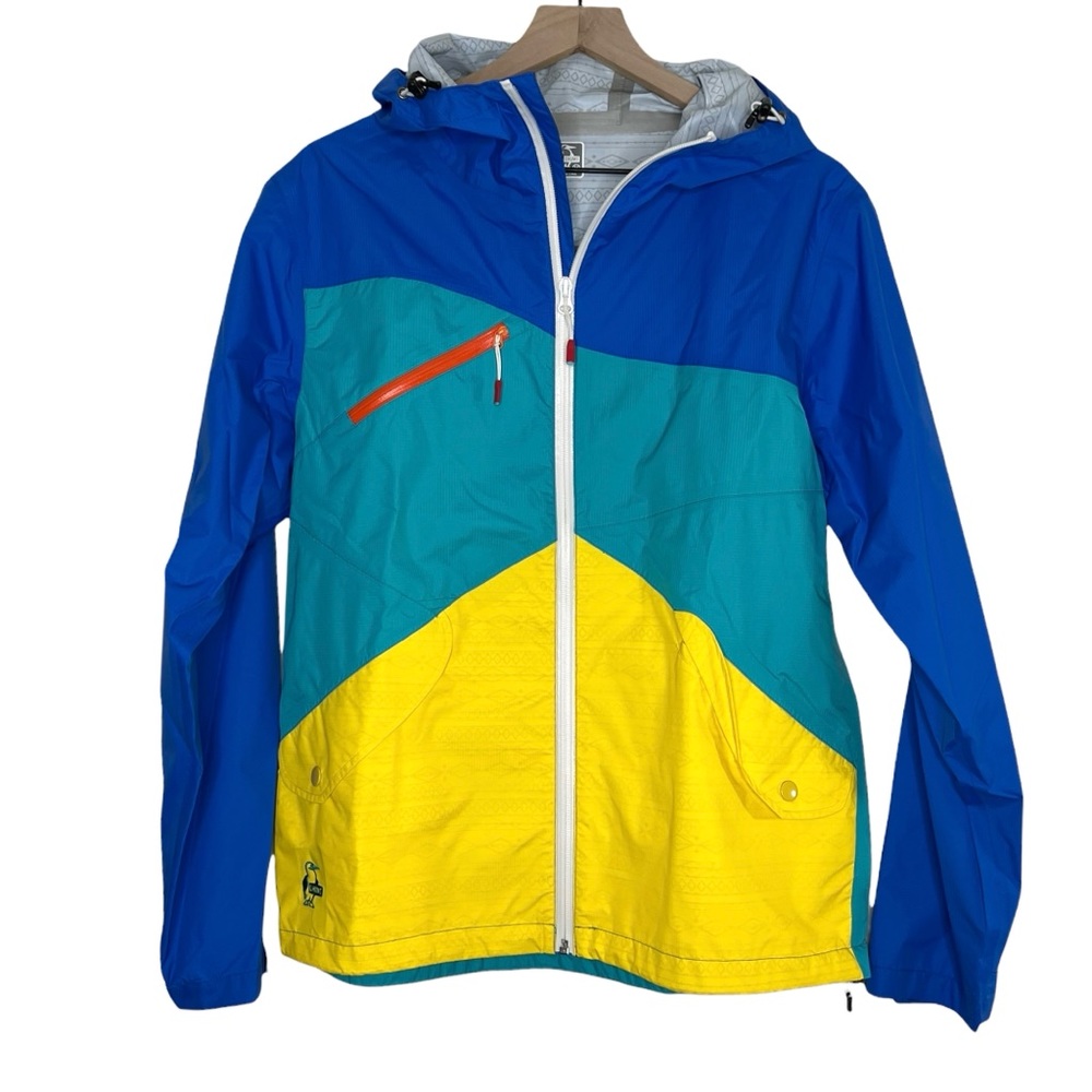 CHUMS Colorblock Rain Jacket Men’s Size M